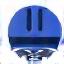 Icon of a cycling helmet and stopwatch, representing product testing in action.