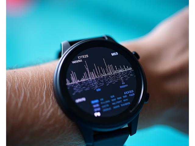 Smartwatch showing real-time stroke technique analysis.